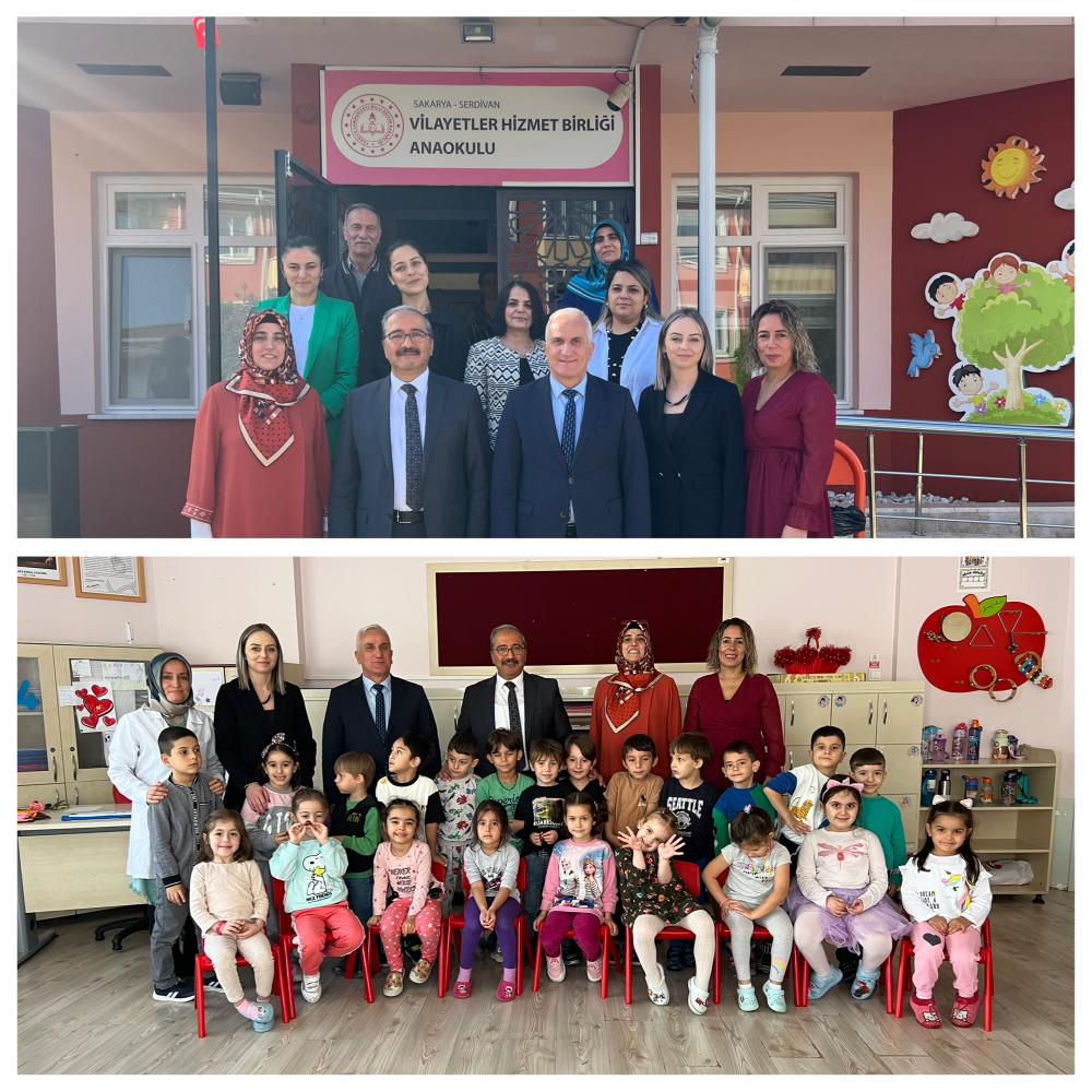 Sayın Kaymakamımız Ali CANDAN, ilçemiz okullarından Vilayetler Hizmet Birliği Anaokulu ve Bahçelievler Gazi İlkokulunu ziyaret ettiler. 